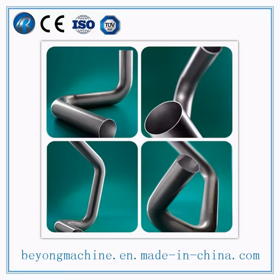 Dobladora de tubos CNC hidráulica, máquina dobladora de tubos completamente automática de carretilla para barra sólida, máquina dobladora de tubos (GM-76CNC-2A-1S)