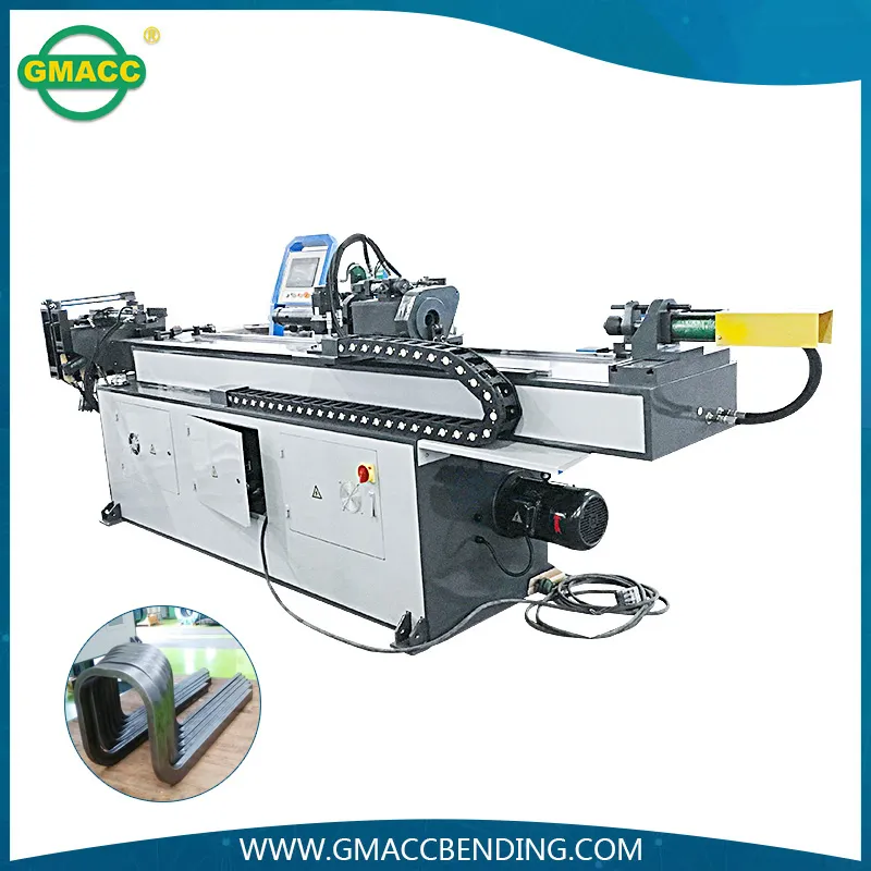 GM-Sb-38CNC Máquina dobladora de tubos con certificado CE de un solo cabezal Máquina dobladora de tubos semihidráulica