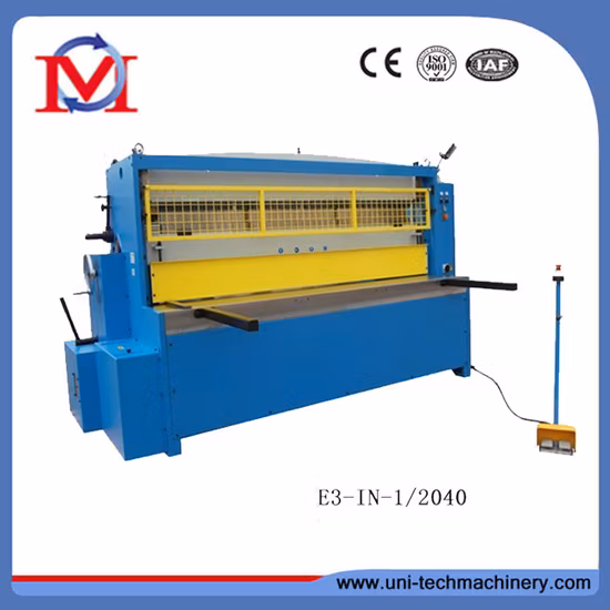 Combinación eléctrica de cizalla, freno y rodillo deslizante (E3-IN-1/2040)
